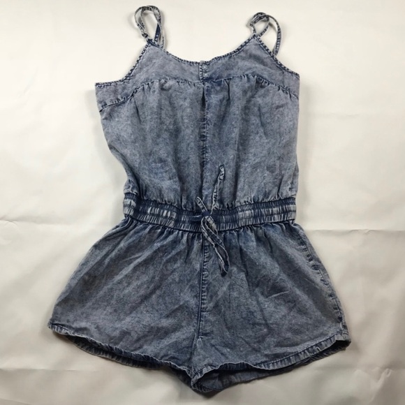 Elite Jean Acid Denim Romper - bundle only - Picture 2 of 6